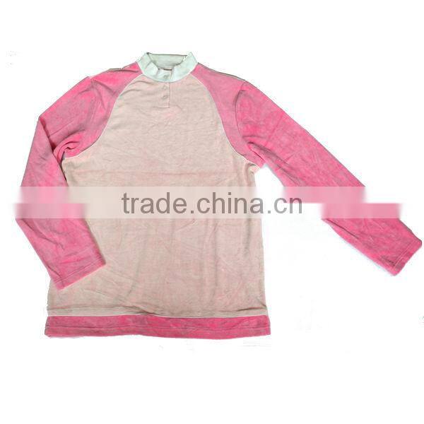 CVC80/20 Velour wholesale kids pajamas