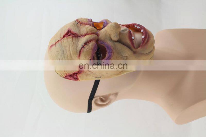 halloween MOQ allowed make up horror mask for festival with cheap price