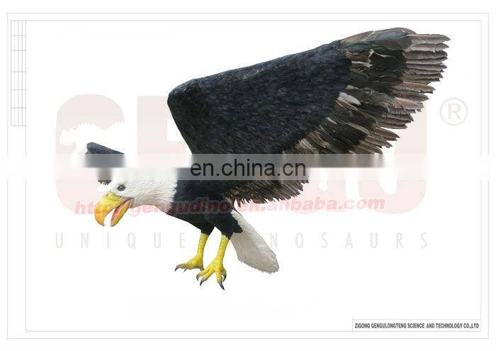 Life Size Park Amusement Animal Eagle Model