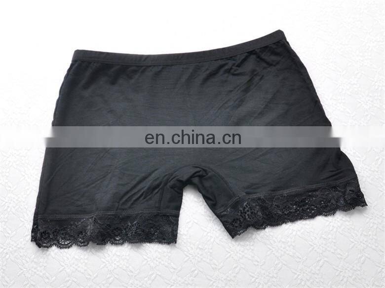 Bestdance wholesale Modal anti emptied safety pants lace safety pants boxer shorts bottoming for women OEM