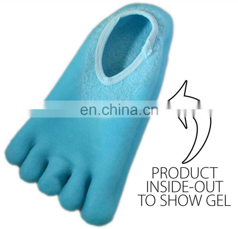5-Toe Moisturizing Gel Socks#YG-06