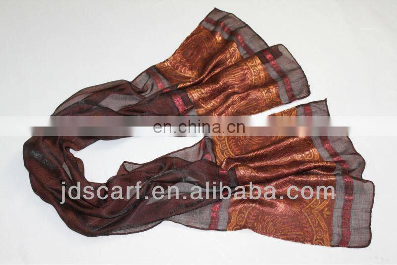 In stock Single-layer color silk cheapest pink scarves