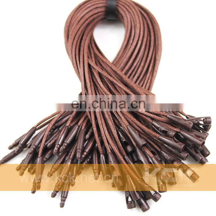 plastic red seal tags, red string seal tag for garments