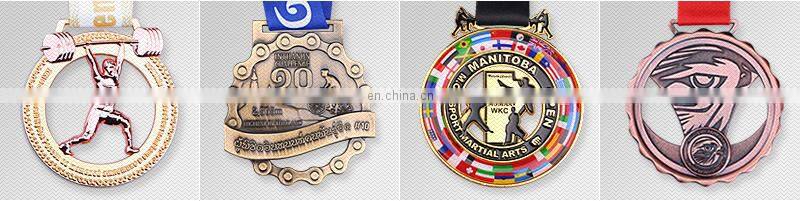 2018 years Souvenir silver replica metal medal honor coins with 3D effect