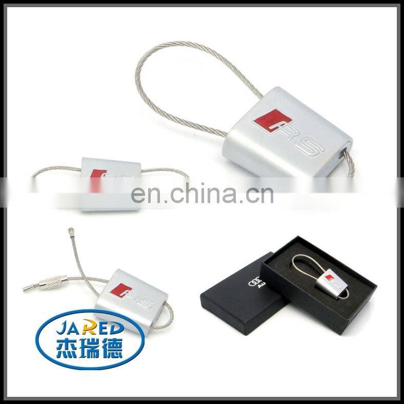 Custom metal keychain /round metal keychain with steel