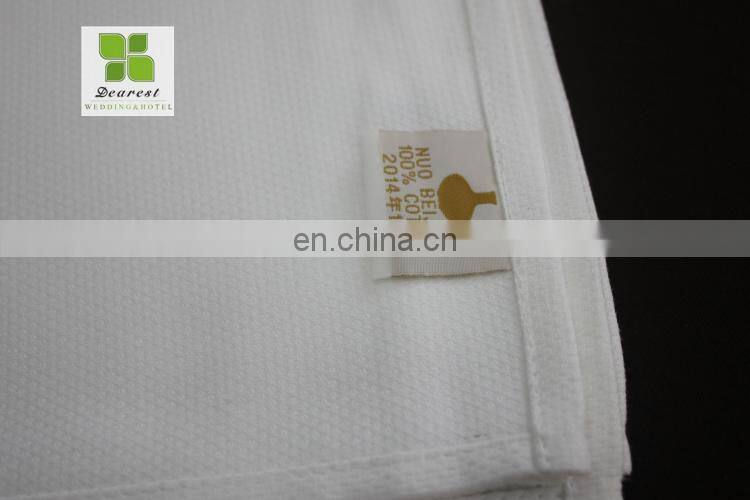 hotel White Birdseye Cotton shaving towel