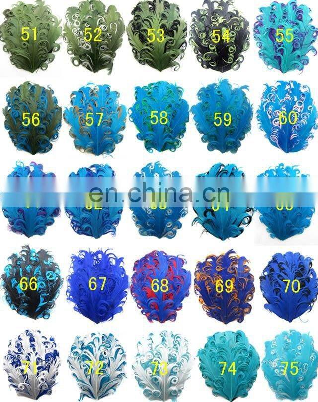 nagorie feather headbands goose curly feather pads for baby headband