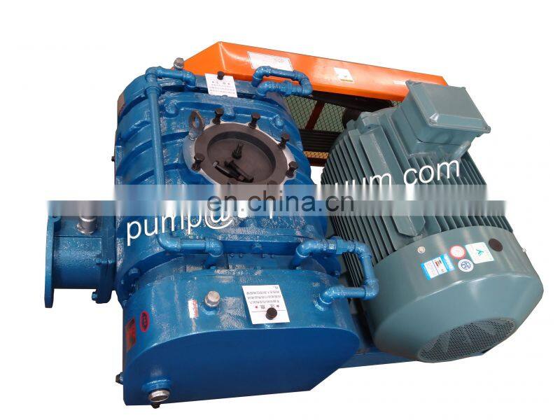 3 lobe roots blower vacuum with cheap price sold to Zimbabwe