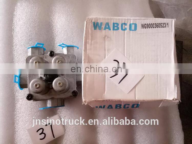 SINOTRUK SHACMAN SPARE PARTS FOR 4 CIRCUIT PROTECTION VALVE WG9000360523/1