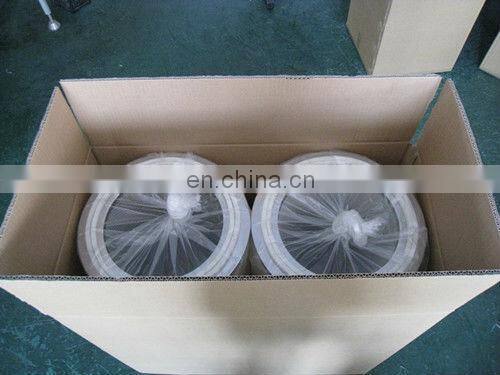 Washable pleated polyester cylinder dust collection air filter cartridge