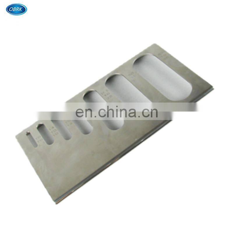 Flakiness /thickness gauge/ Elongation/ length gauge