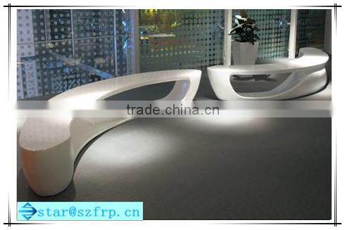 Fiberglass outdoor park chairs