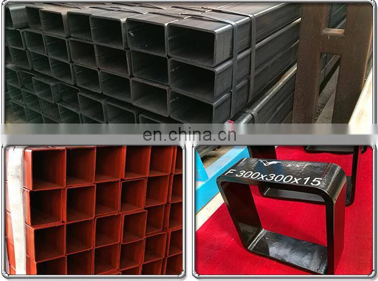 40x60 ms black square tube from tianjin manufacture