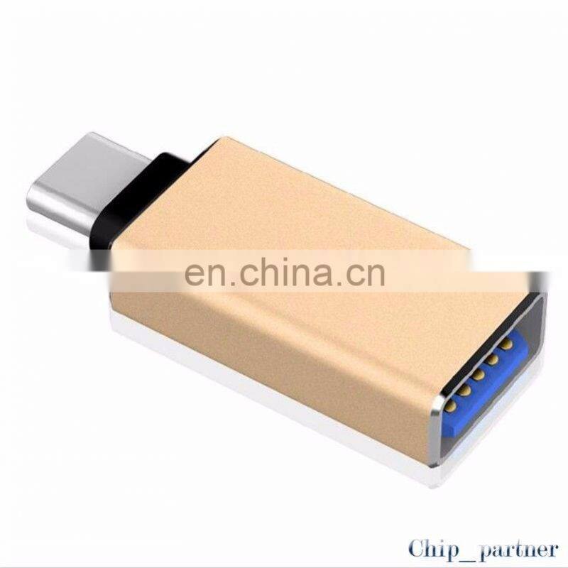 OTG USB 3.0 female to Type C Male Adapter Connector Metal Head Adapter Data Sync