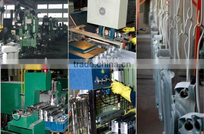 Aluminum curve radiators with ROHS,CE for home heating