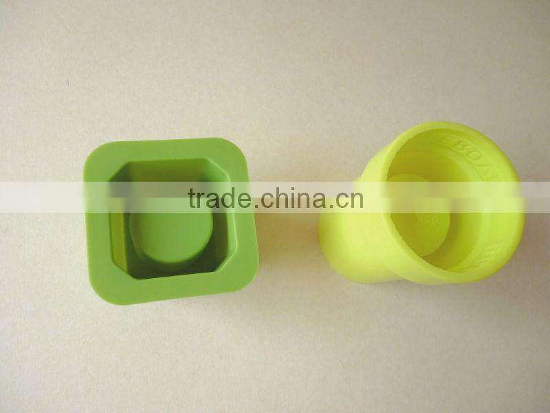 Silicone Ice Cup,ice shot glass,silicone 4 short glass ice cube