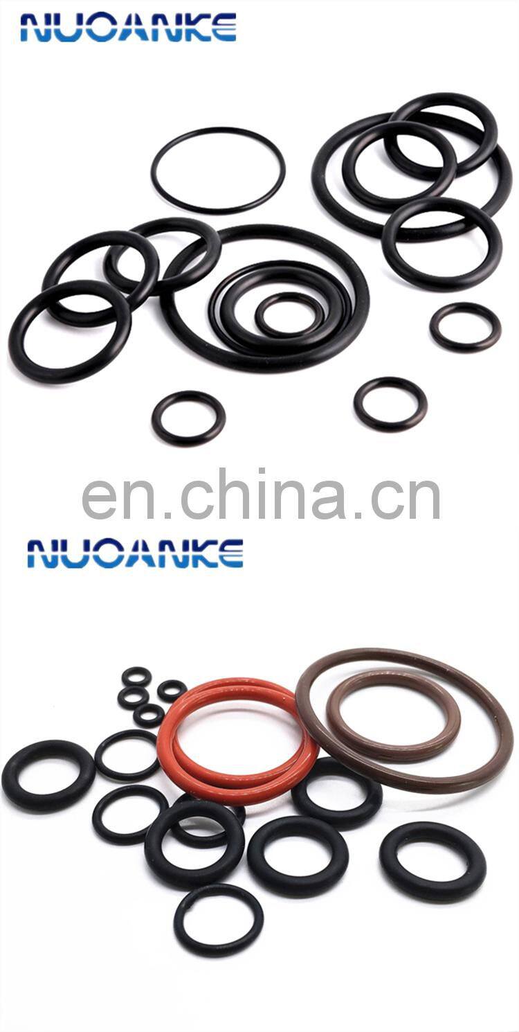 China Factory Chemical Resistant O Ring NBR FKM VMQ Rubber Seal ORing Food Grade Silicon O-ring