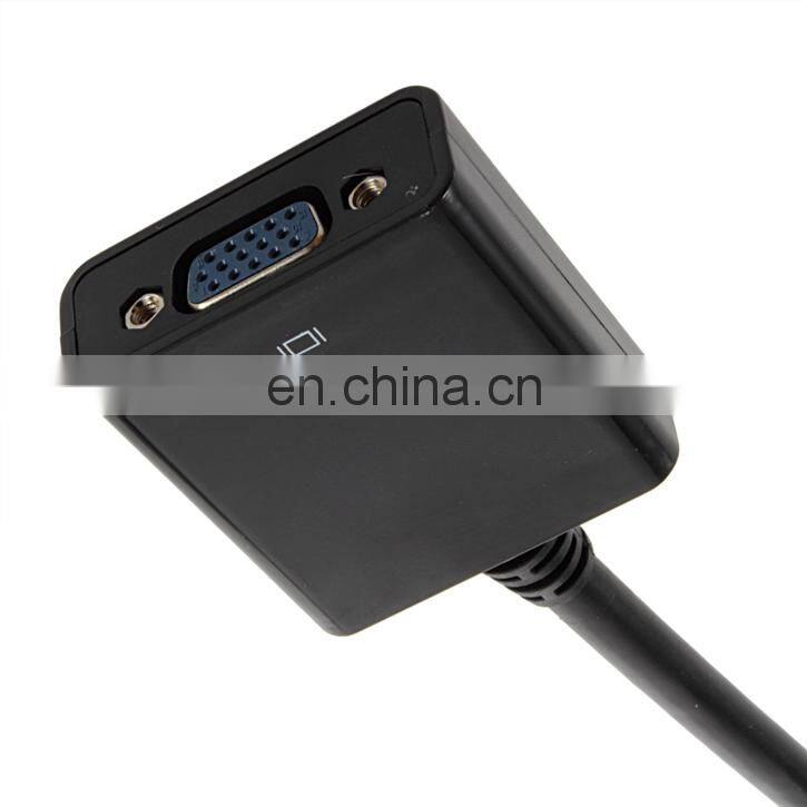 DP DisplayPort Male to VGA Female Converter Adapter Cable