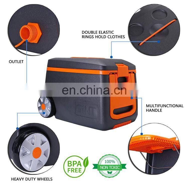 GiNT 50L Factory Direct Cheap Price Ice Chest New Year Christmas Cooler Box for Outdoor Use