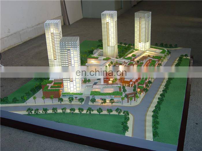 New Villa Models with LED Lights,Professional Scale Model Maker