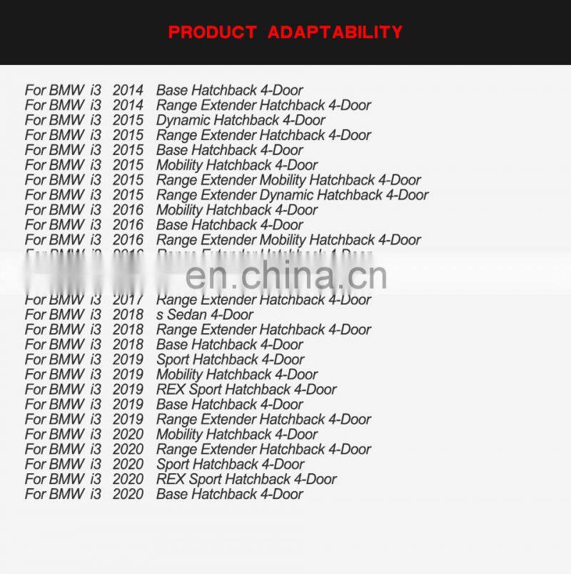 Aftermarket popular electric carbon fiber side skirt for BMW i3 2014-2020