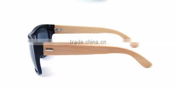 new model men women classic natural wooden temple sunglasses