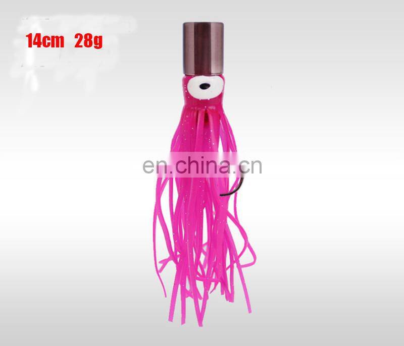 Amaozn 17g 28g Wholesale High Quality Feather Saltwater Fishing Lures Rigs Sea Trolliing Tuna Fish Bait