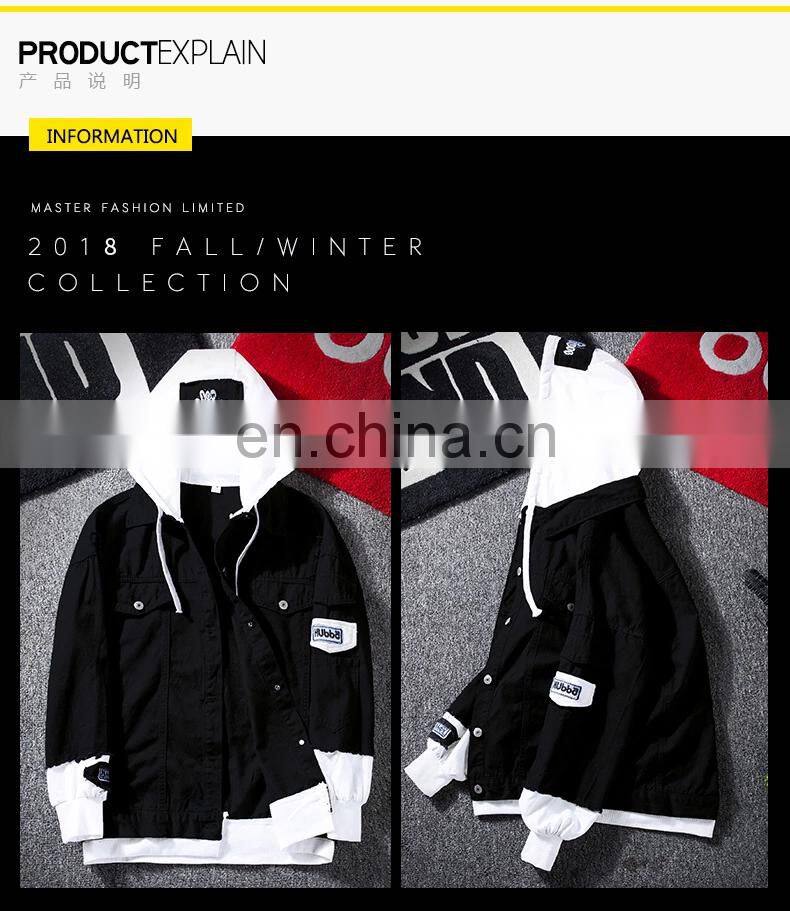 Wholesale new cartoon print student denim jacket female temperament casual jacket student spring and autumn jacket