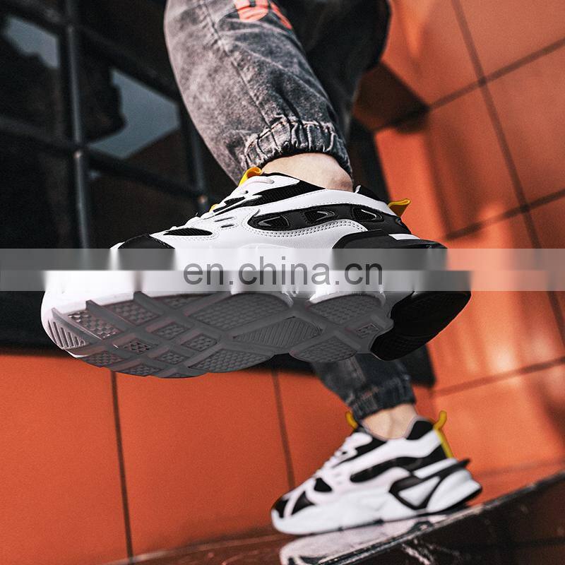 Factory Outlet 2021 Christmas New Youth Korean Thick-soled Trend Fashion Customized Mesh Casual Running Sneakers