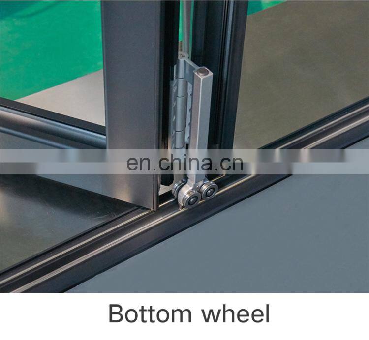 Aluminum Bi Folding Door Folding Patio Doors Folding Exterior French Doors