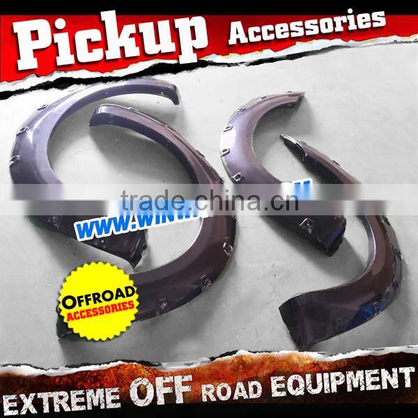 2012-2015 NISSA NAVARA D40 MATT BLACK FENDER FLARE FOR 4 DOOR