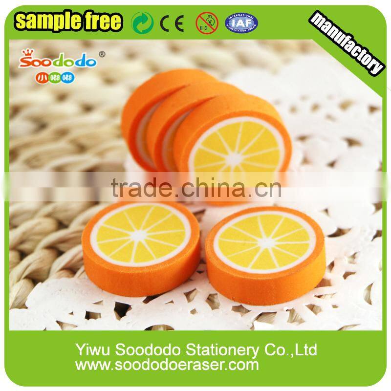 strawberry creative extruded stationery eraser gift