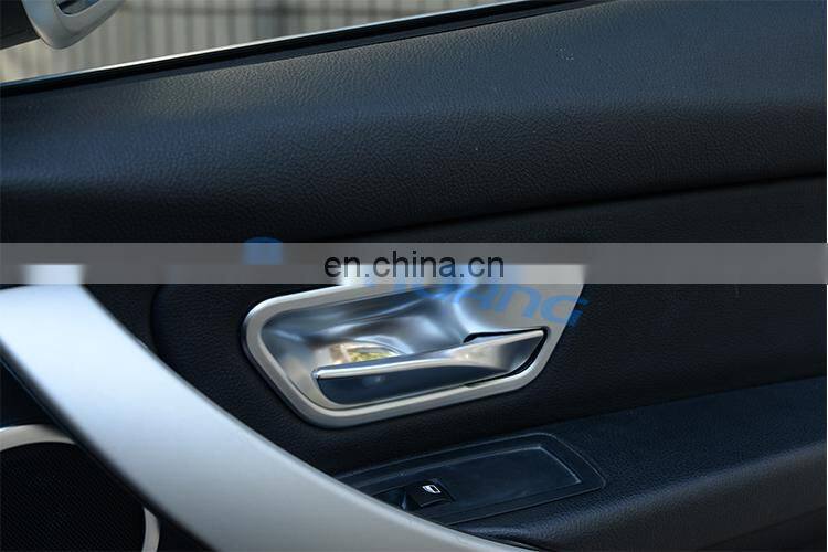 4pcs ABS Chrome Interior Door Handle Bowl Trim Cover Sticker For BMW 3 4 Series f30 f32 f35 316i 318i 320li Accessory