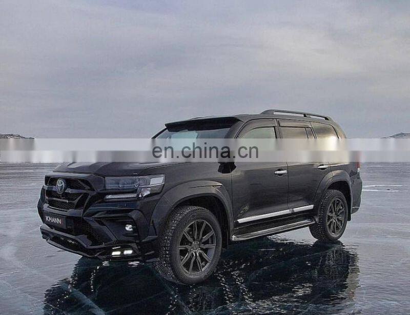 Runde Top Quality For 2018+ Toyota Land Cruiser 200 Upgrade KHANN Style Body Kits Front Bumper Rear Bumper