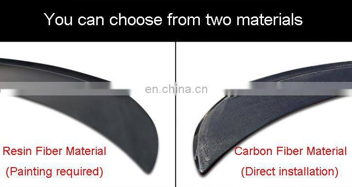 Runde Car Modification Parts Carbon Fiber Resin Material Trufiberya Rear Spoiler Suitable For 2015-2020 Ford Mustang rear spoiler