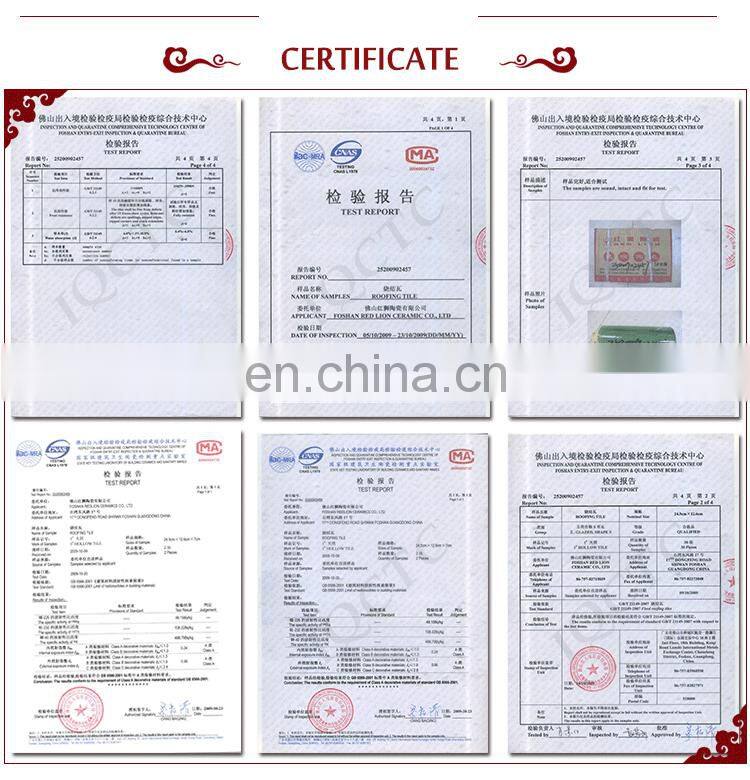 ML-008 traditional chinese terracotta clay roof tiles malaysia