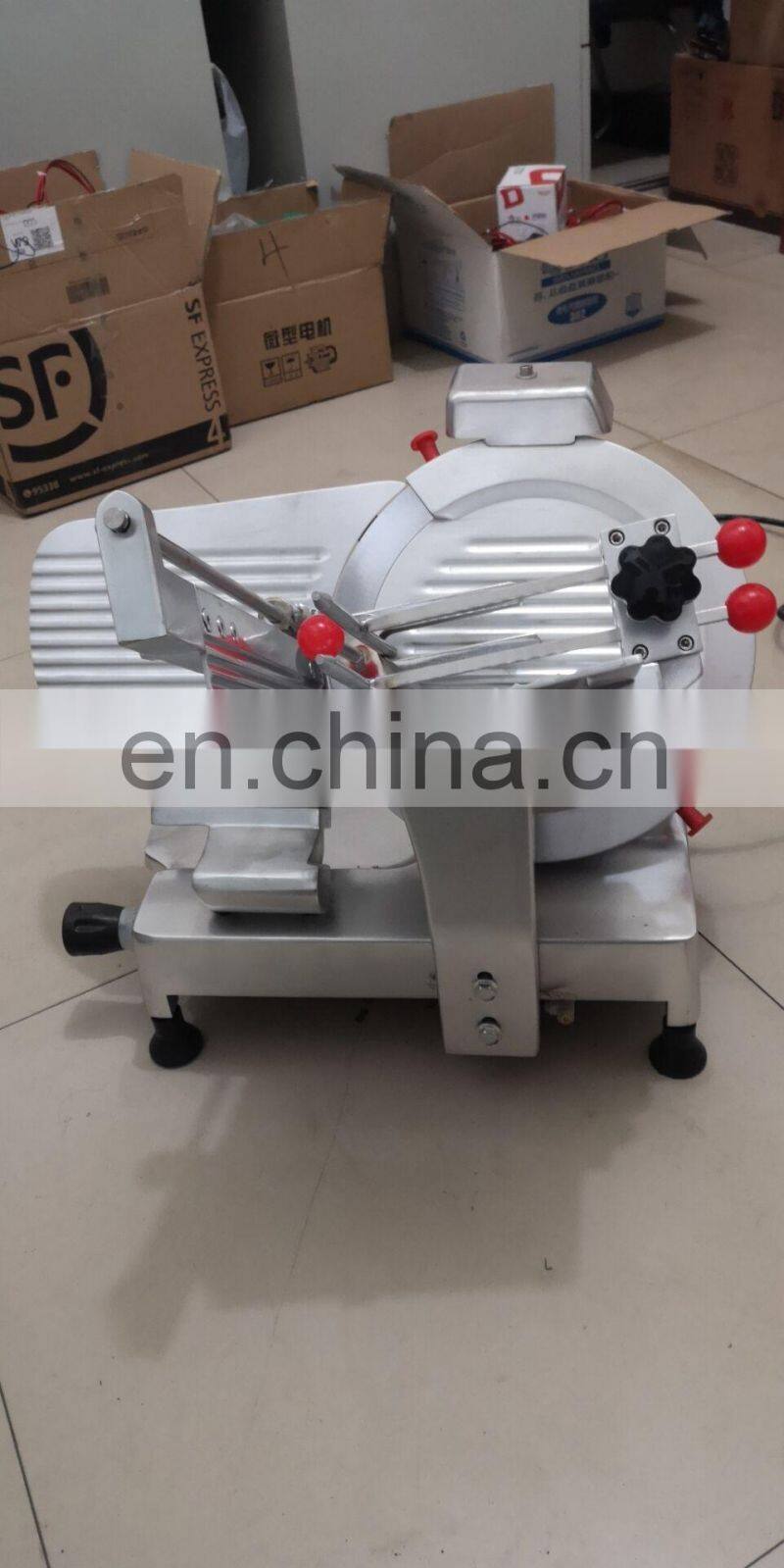 stainless steel frozen meat slicer