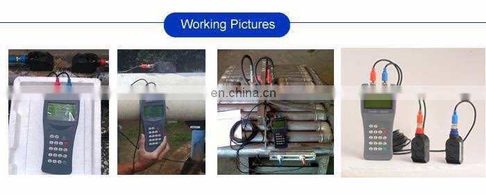 Taijia TDS-100H Ultrasonic flow meter /Fuel consumption flowmeter /Diesel fuel flow meter CE Ultrasonic flowmeter
