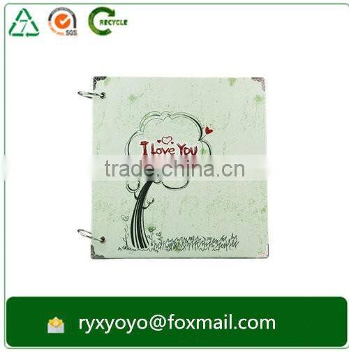 wholesale loose-leaf paper printed 3 ring binder for catalog