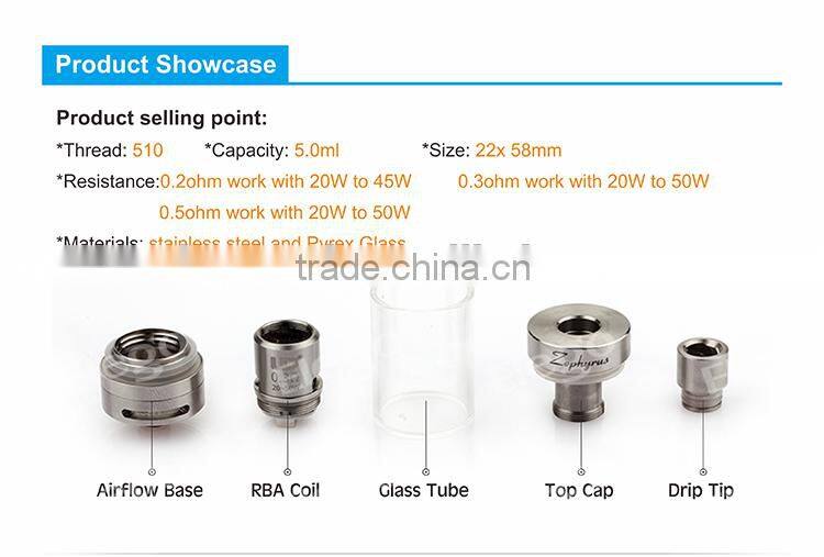 Wholesale 2015 New UD Zephyrus/Goblin mini tank ud goliath v2 and goblin rta from Elego