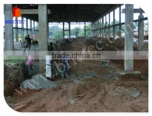 Working Radius 3130mm clay acid brick factory for sale