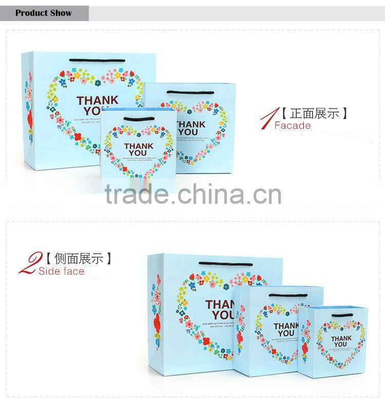 christmas gift bag with Glitter detail