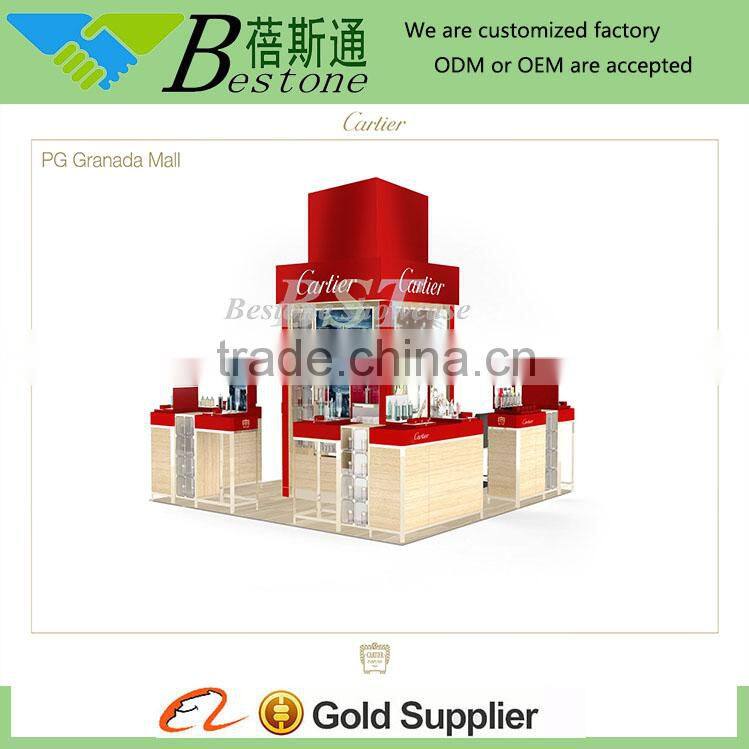 Modern retail store interior designs for perfume shop decoration