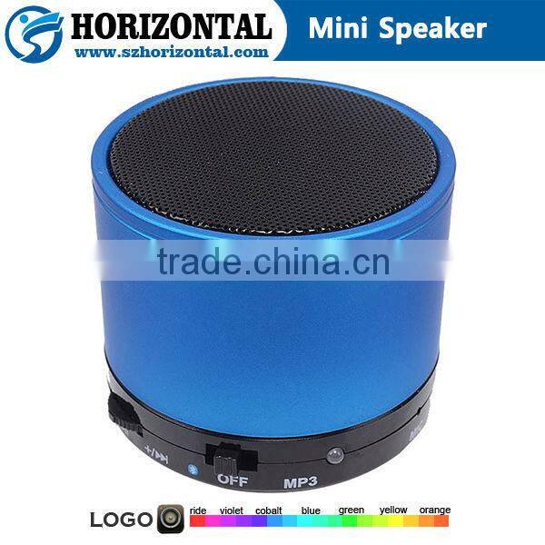 Professional OEM services portable mini bluetooth speaker with TF card FM and smart voice handsfree for mobile phones