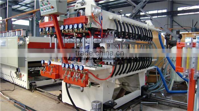 PP double wall panel extrusion machine