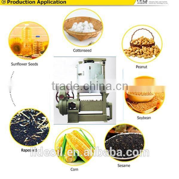 7-10 TPD oil press machine zhengzhou with ISO certification
