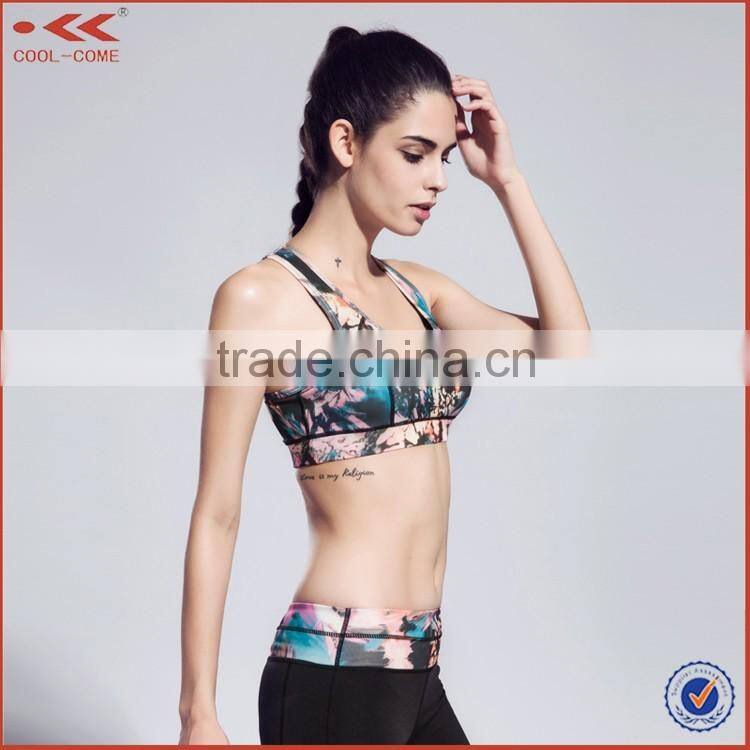 Custom Blank Seamless Underwear Wire Free Sports Bra