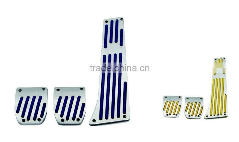 general 2pcs/lot Car Non-Slip Anti-Slip Pedals Cover Set Vehicle manual PedaL HR-7020-2/3