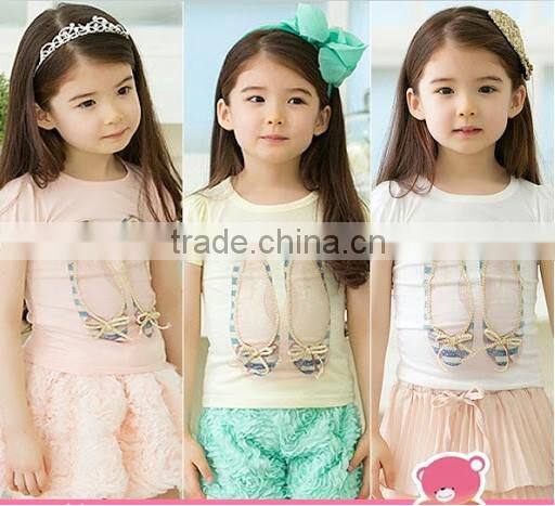 Cutest T-shirt Girl Pure Cotton Bunny Shirt 2014