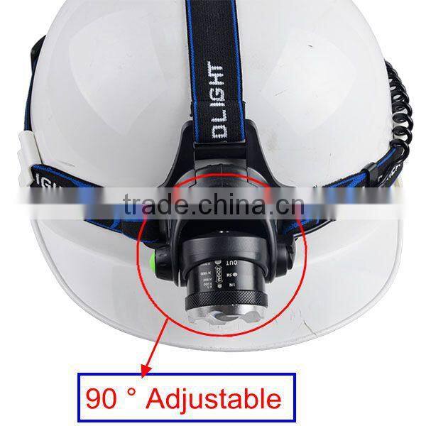 High Power Crossbow Hunting Rechargeable 1000 Lumen Led Headlamp